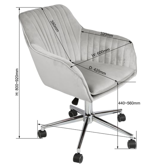 Briseis office chair