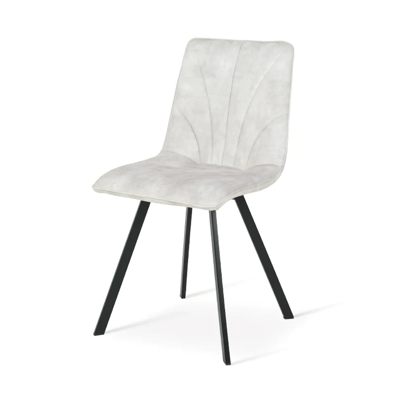 [SET OF 2] OFCASA VELVET MODERN UPHOLSTERED DINING CHAIRS