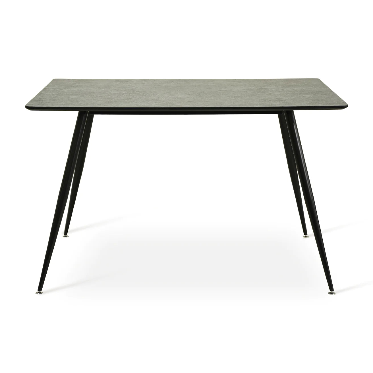 OFCASA WHITE SQUARE TABLE WITH BEECH LEGS