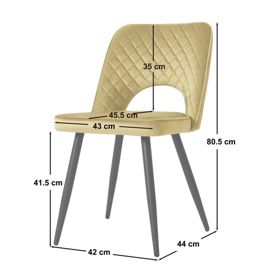 Atlas Table wood effect + 6 metis chairs